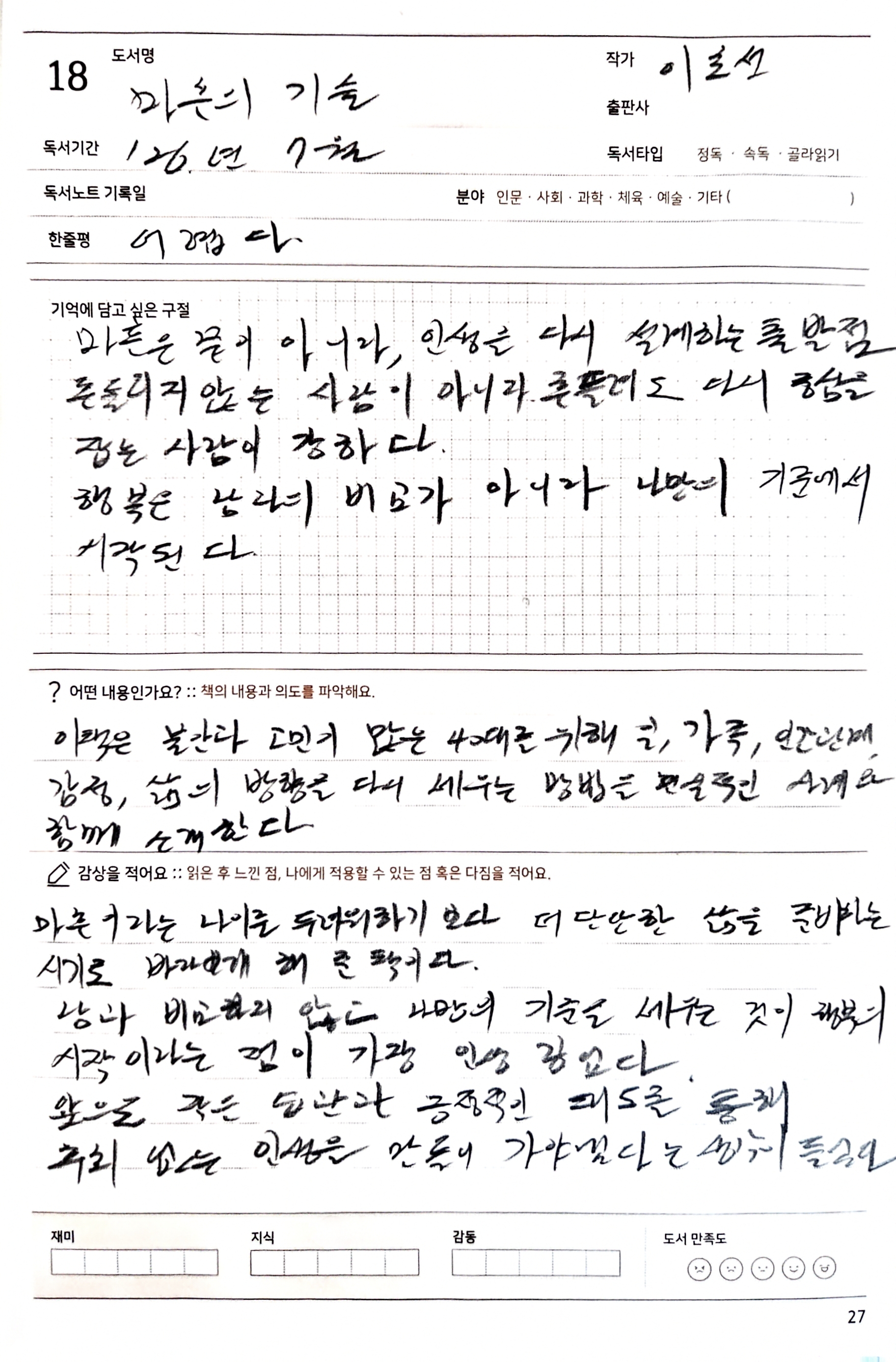 7월 독서포인트제