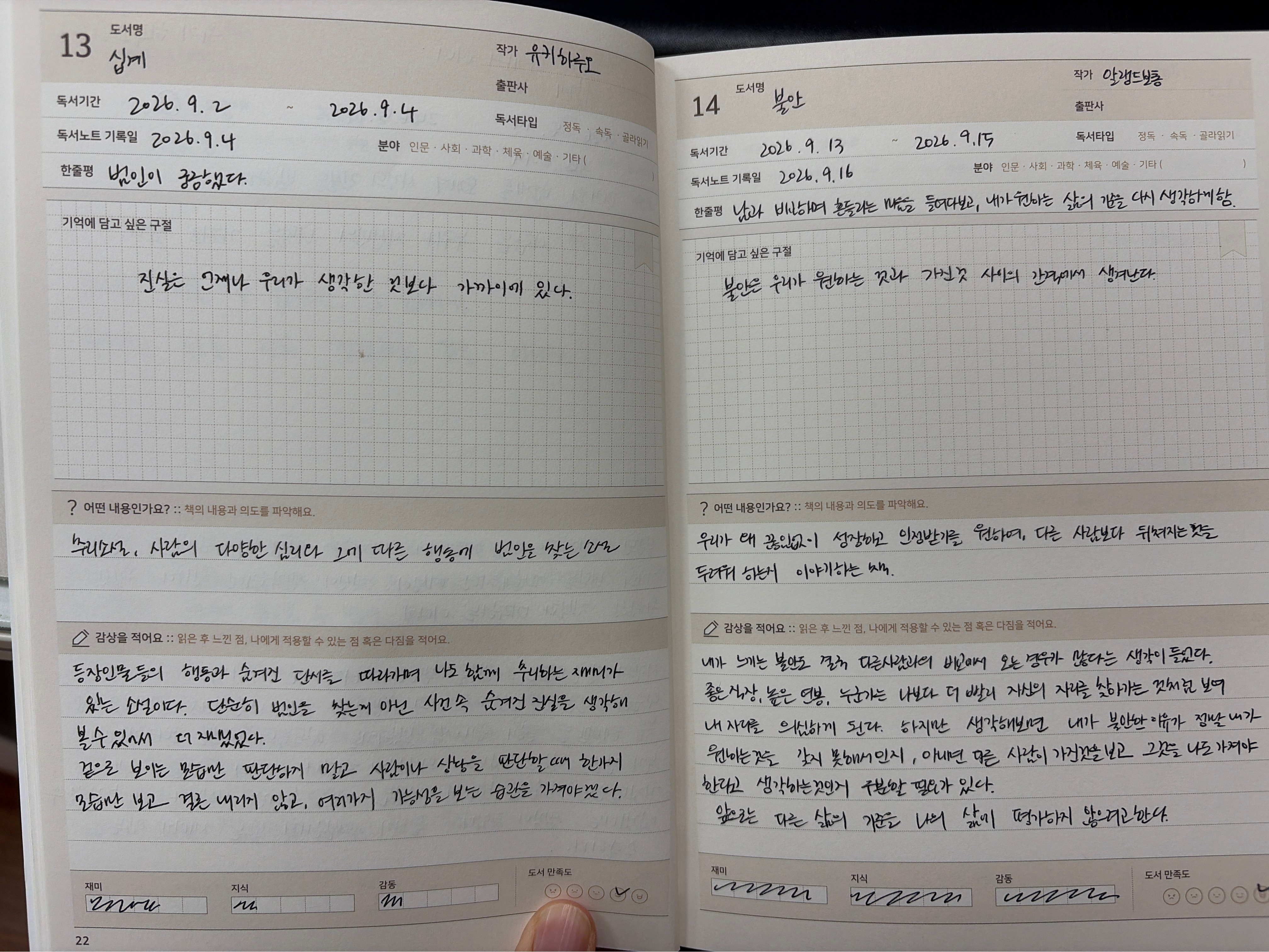 9월 독서포인트제
